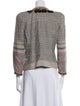 Isabel Marant Linen Tweed Pattern Jacket