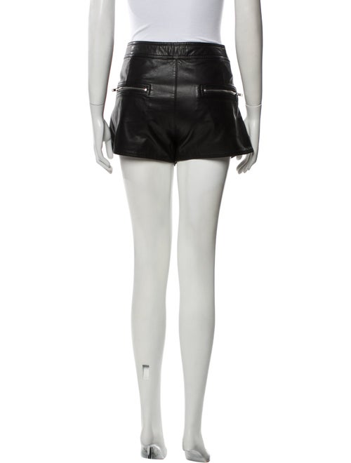 Isabel Marant Lamb Leather Mini Shorts
