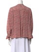 Isabel Marant Silk Floral Print Blouse