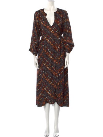 Isabel Marant Silk Midi Length Dress