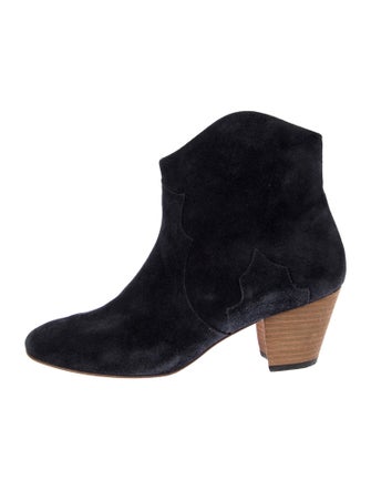 Isabel Marant Canvas Western Boots