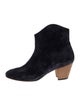 Isabel Marant Canvas Western Boots