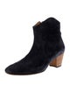 Isabel Marant Canvas Western Boots