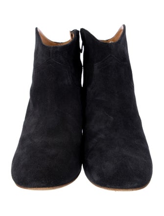 Isabel Marant Canvas Western Boots