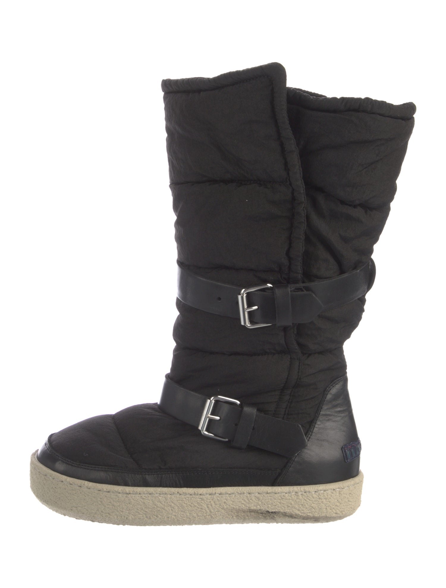 Isabel Marant Nylon Lace-Up Boots