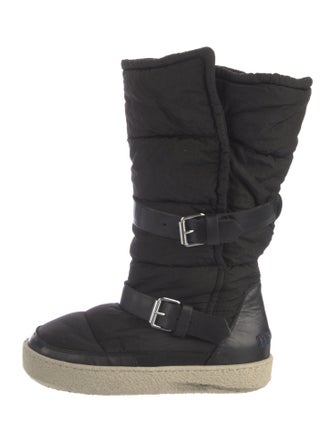 Isabel Marant Nylon Lace-Up Boots