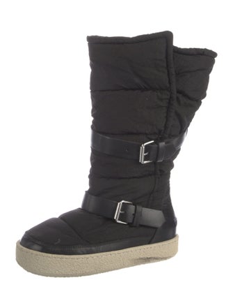 Isabel Marant Nylon Lace-Up Boots