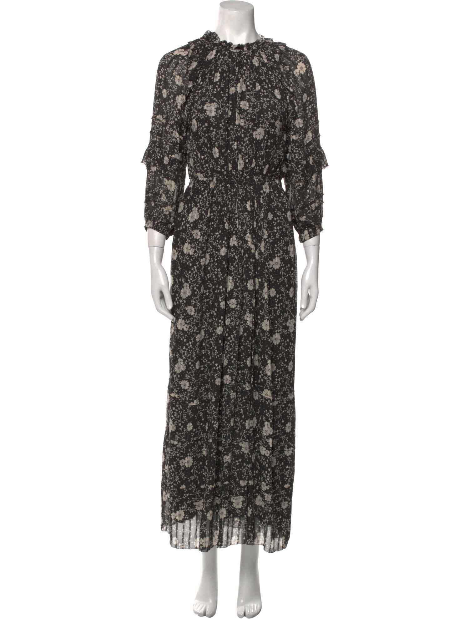 Isabel Marant Floral Print Long Dress