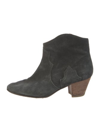 Isabel Marant Suede Western Boots
