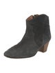 Isabel Marant Suede Western Boots