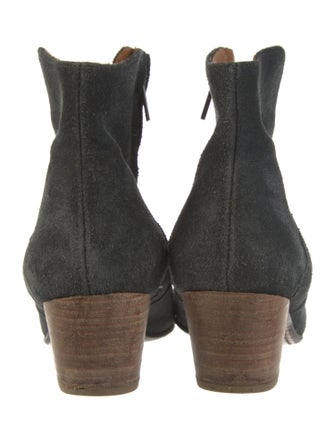 Isabel Marant Suede Western Boots