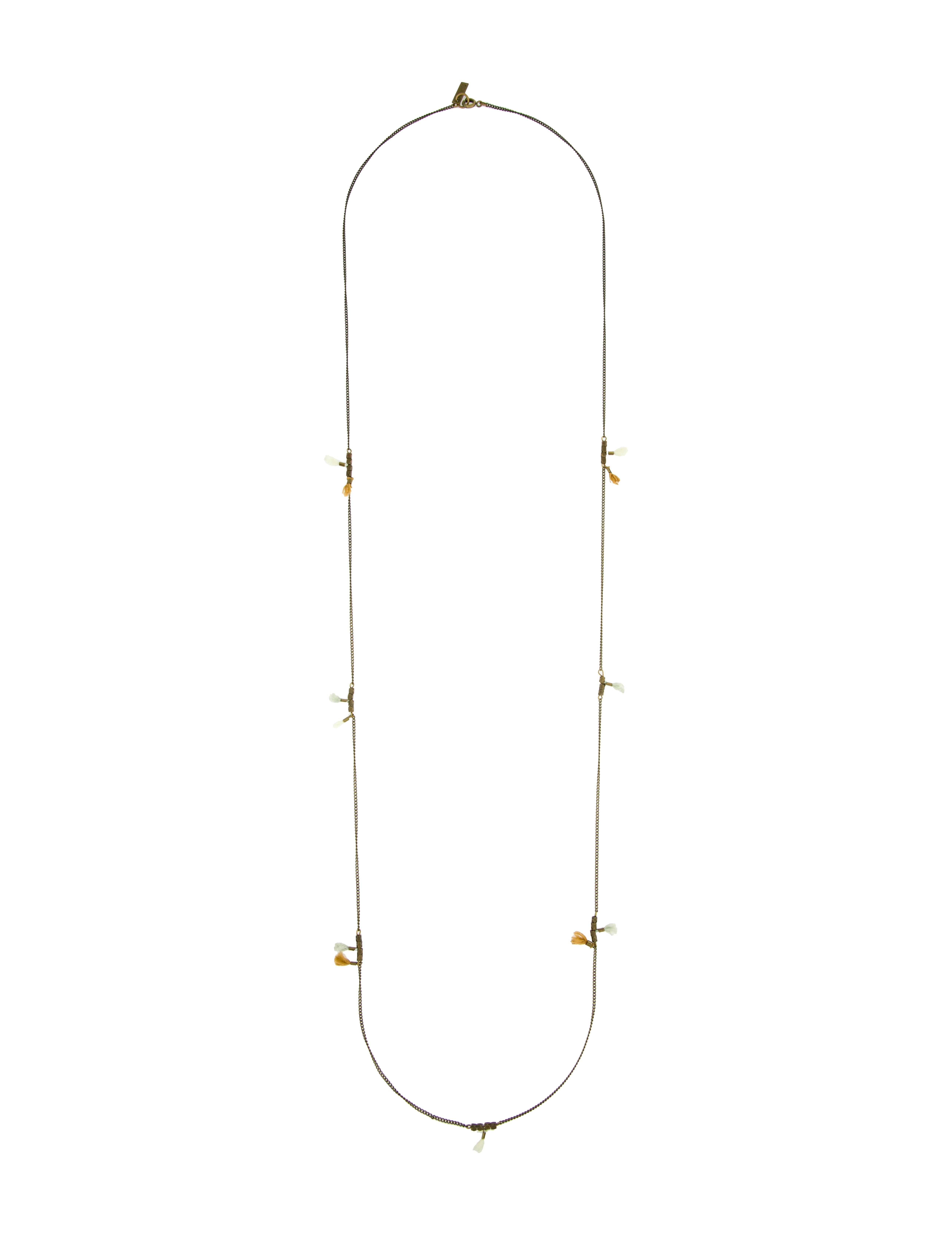 Isabel Marant Tassel Station Necklace