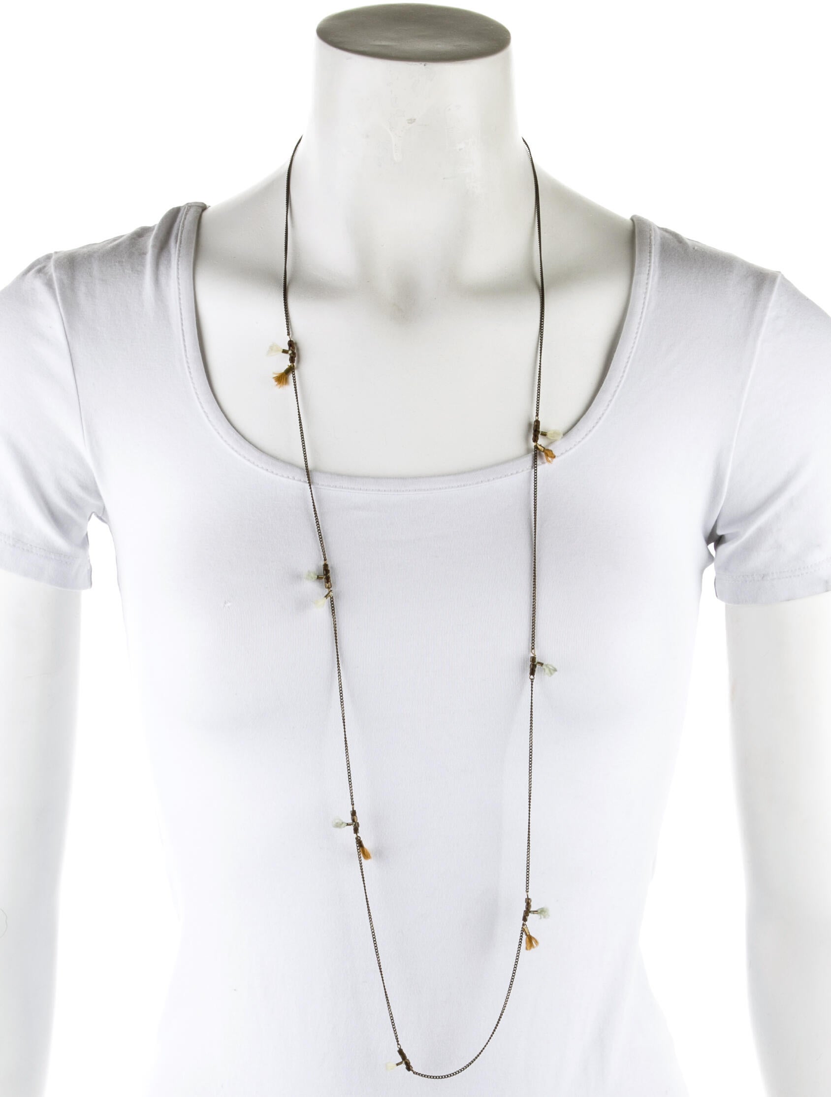 Isabel Marant Tassel Station Necklace