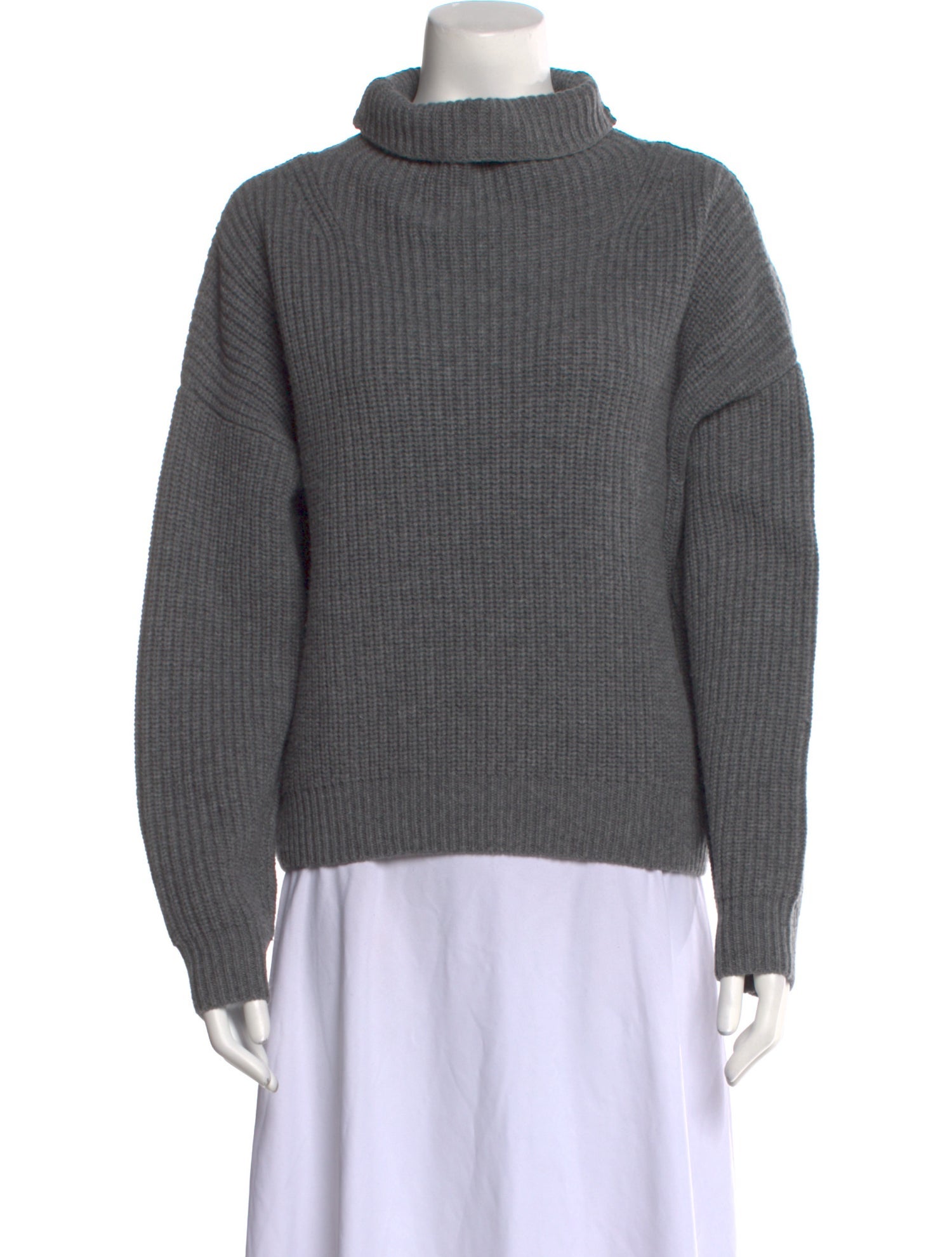 Isabel Marant Merino Wool Mock Neck Sweater