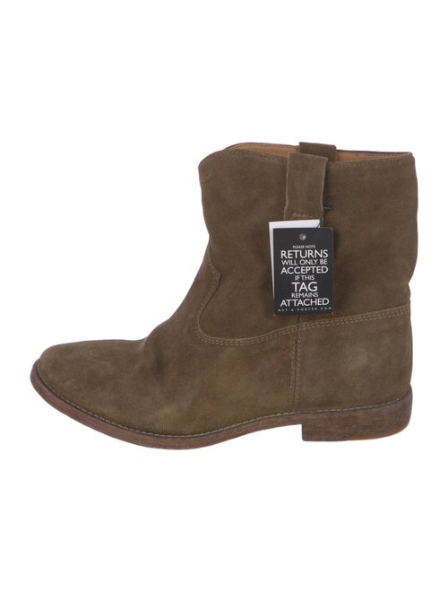 Isabel Marant Suede Combat Boots