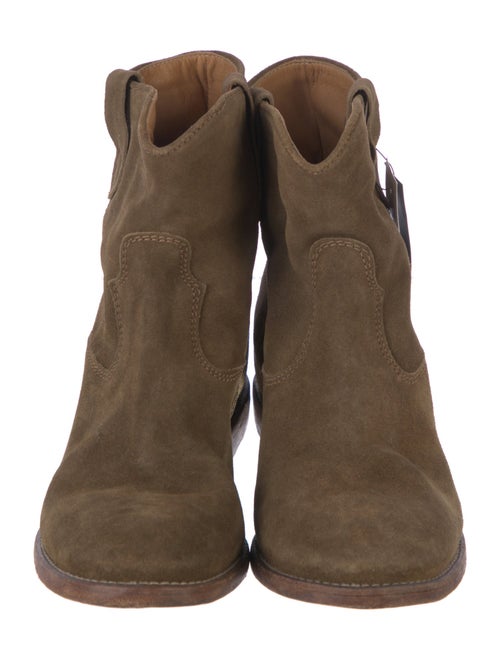 Isabel Marant Suede Combat Boots