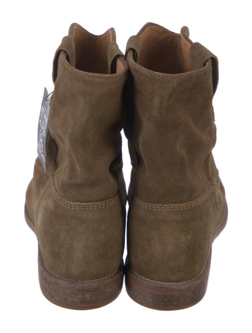 Isabel Marant Suede Combat Boots