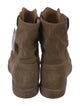 Isabel Marant Suede Combat Boots