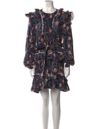 Isabel Marant Floral Print Mini Dress