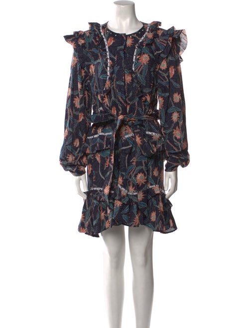 Isabel Marant Floral Print Mini Dress