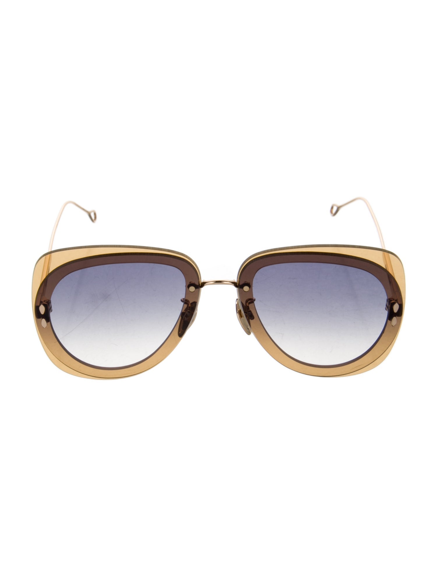 Isabel Marant Aviator Gradient Sunglasses