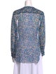 Isabel Marant Silk Floral Print Blouse