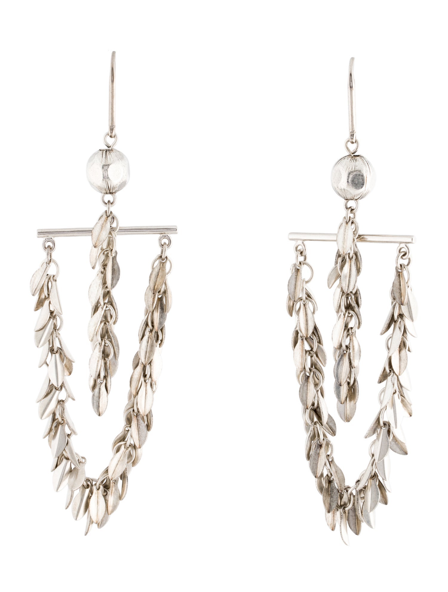 Isabel Marant Leaf Drop Earrings