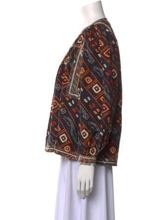 Isabel Marant Silk Printed Blouse