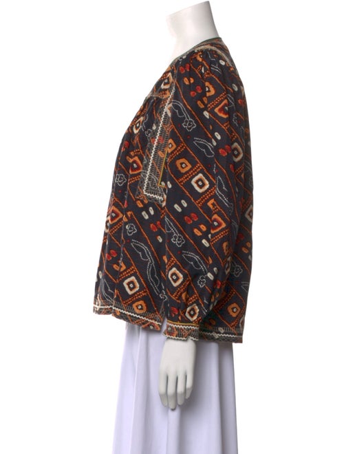Isabel Marant Silk Printed Blouse