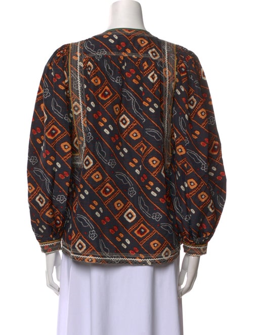 Isabel Marant Silk Printed Blouse