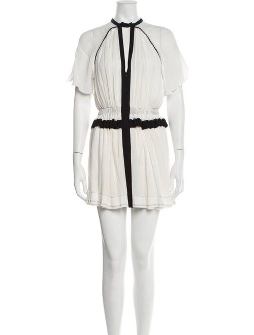 Isabel Marant Crew Neck Mini Dress