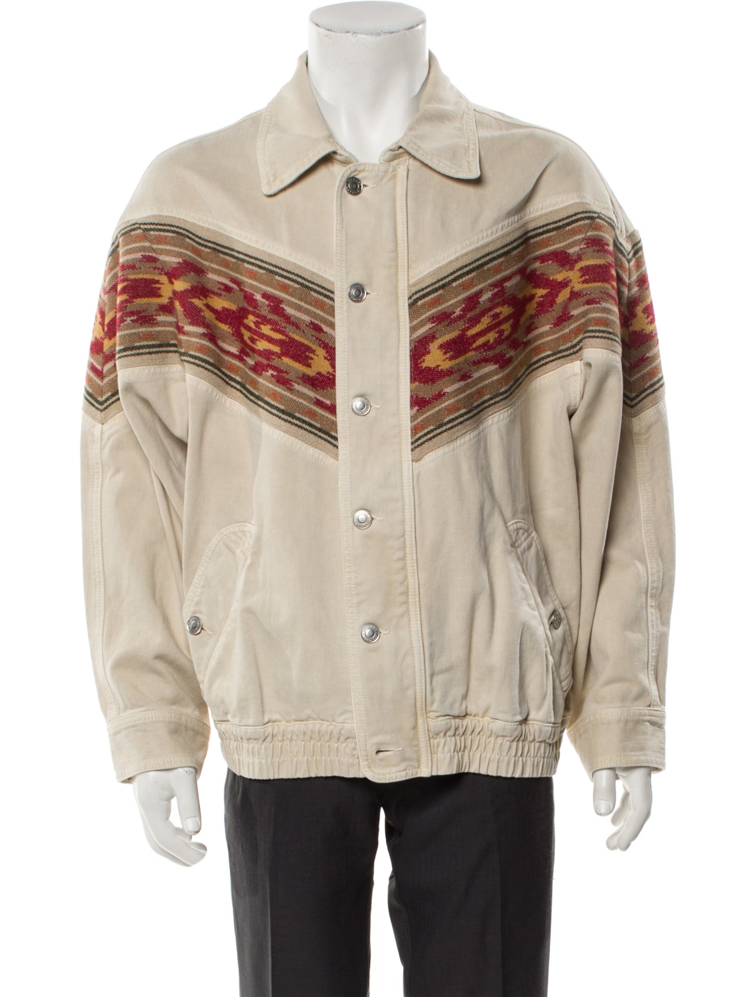 Isabel Marant Printed Trucker Jacket w/ Tags