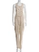 Isabel Marant Silk Striped Jumpsuit