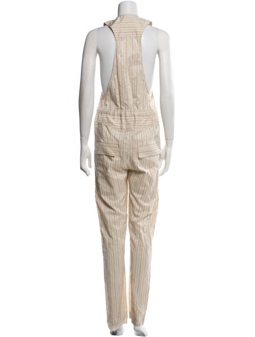 Isabel Marant Silk Striped Jumpsuit