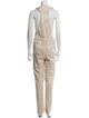 Isabel Marant Silk Striped Jumpsuit