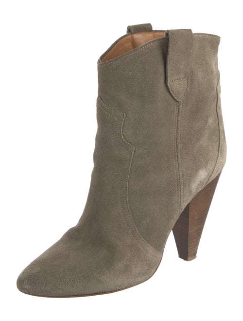 Isabel Marant Suede Western Boots