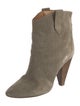 Isabel Marant Suede Western Boots