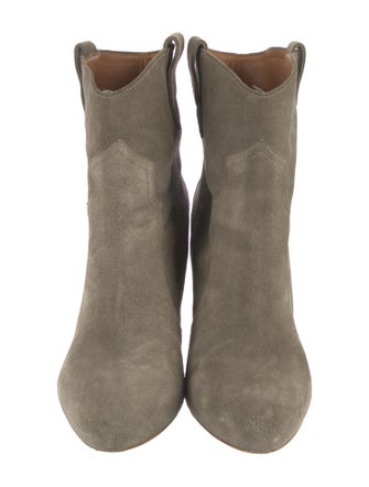 Isabel Marant Suede Western Boots
