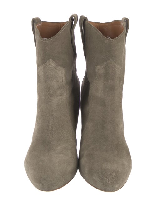 Isabel Marant Suede Western Boots
