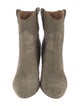 Isabel Marant Suede Western Boots
