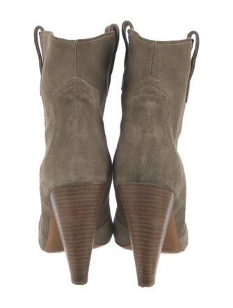 Isabel Marant Suede Western Boots