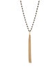 Isabel Marant Enamel Station Tassel Pendant Necklace