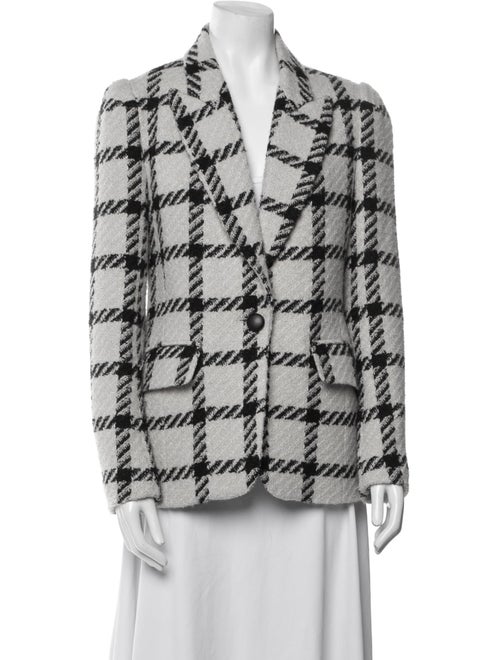 Isabel Marant Plaid Print Blazer