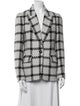 Isabel Marant Plaid Print Blazer