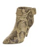 Isabel Marant Snakeskin Animal Print Boots