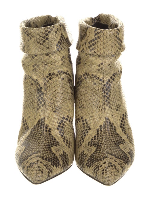 Isabel Marant Snakeskin Animal Print Boots