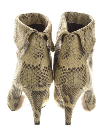 Isabel Marant Snakeskin Animal Print Boots