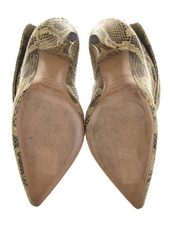 Isabel Marant Snakeskin Animal Print Boots