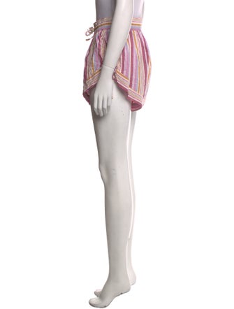 Isabel Marant Striped Mini Shorts