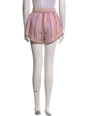 Isabel Marant Striped Mini Shorts